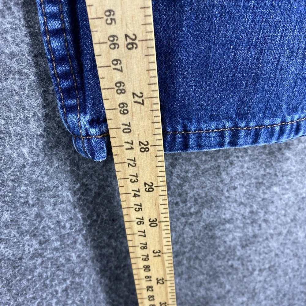 Levis Jeans Mens 31x30 Blue 514‎ Mid Rise Western Cowboy Straight Denim